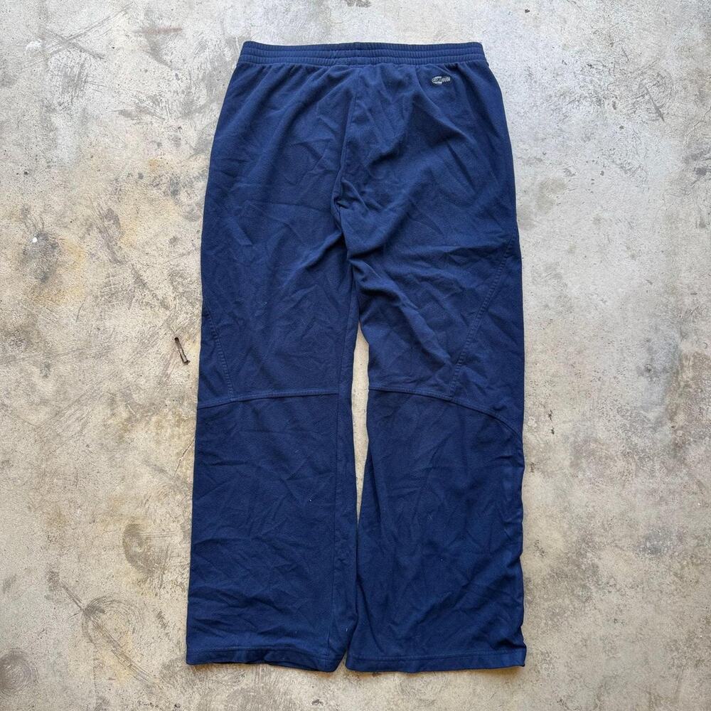 Vintage y2k adidas baggy wide flare fleece sweat pants